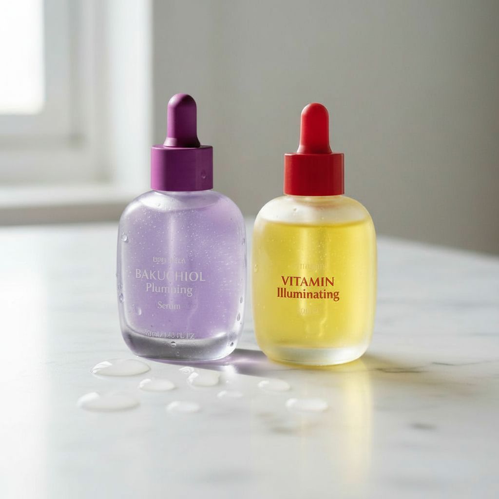Bakuchiol Plumping Serum, Vitamin Whitening Serum